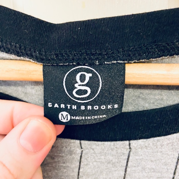 Garth Brooks country music world tour baseball tee - Picture 2 of 4